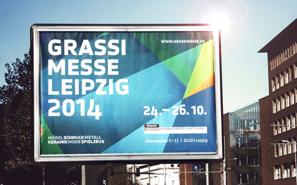 Grassimesse Leipzig活动平面印刷设计
