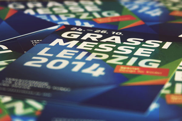 Grassimesse Leipzig活动平面印刷设计
