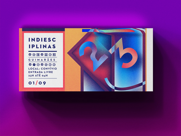 Indiesciplinas 独立音乐海报和网站平面设计作品欣赏