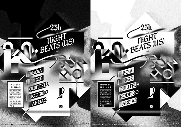 Indiesciplinas 独立音乐海报和网站平面设计作品欣赏