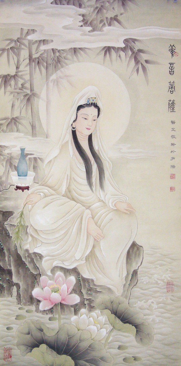 吕贤文工笔花鸟画欣赏