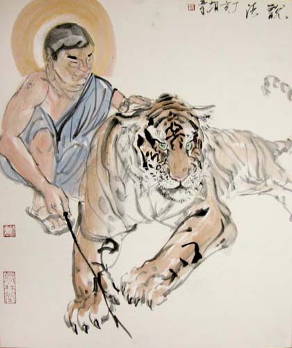 胡晋国画作品欣赏
