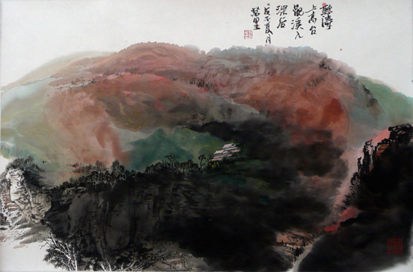 贺万里国画作品欣赏