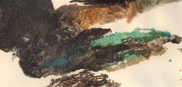 贺万里国画作品欣赏