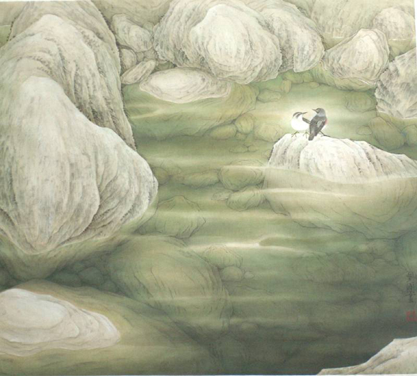 刘刚国画欣赏