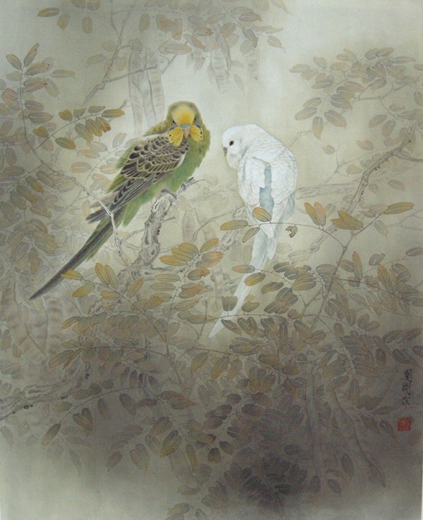 刘刚国画欣赏