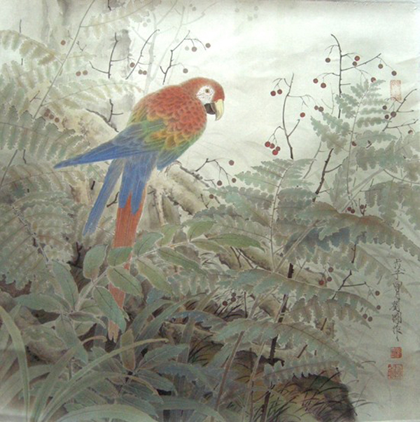 刘刚国画欣赏