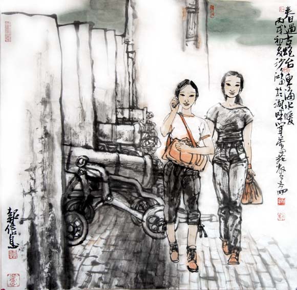 池沙鸿国画欣赏
