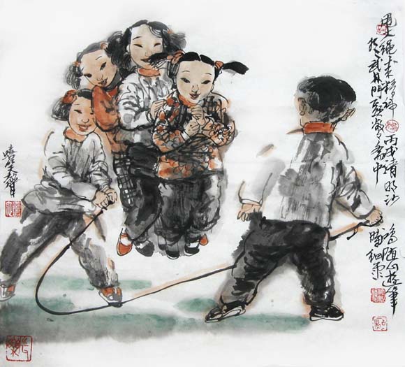 池沙鸿国画欣赏