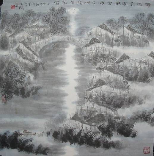 江枫国画作品欣赏