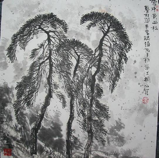 江枫国画作品欣赏