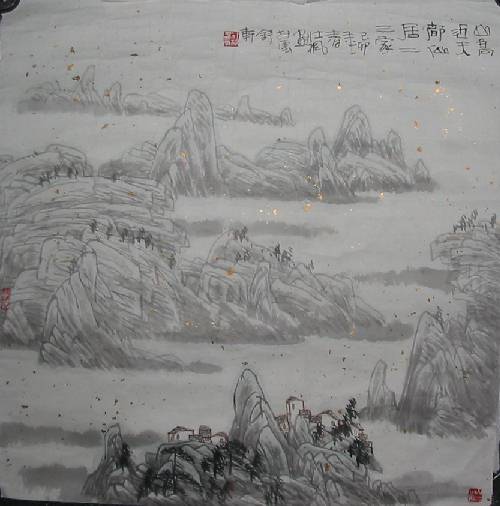 江枫国画作品欣赏