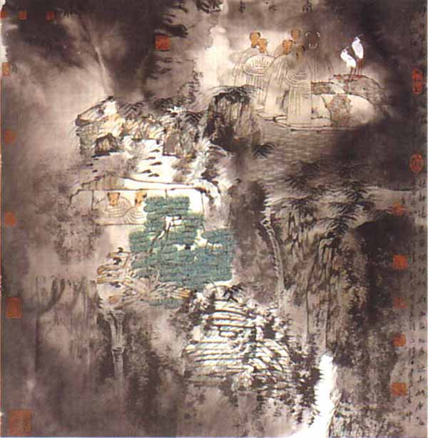 卢禹舜国画欣赏