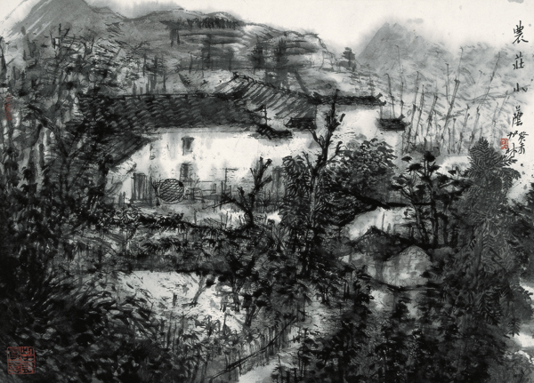 何加林国画作品欣赏二