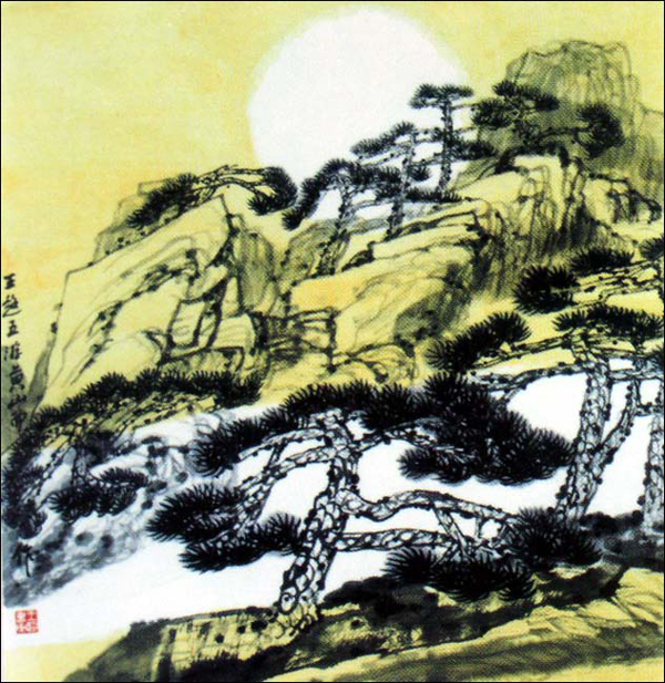 王超国画作品欣赏
