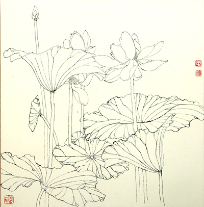 毛光辉国画作品欣赏四
