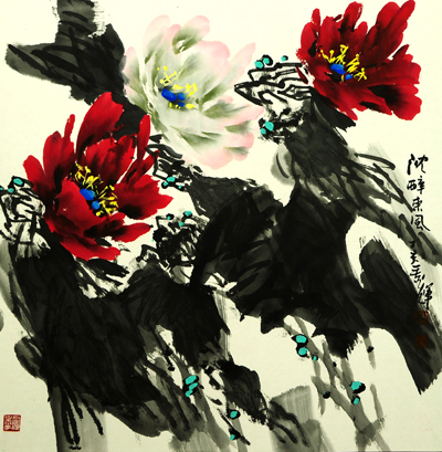 毛光辉国画作品欣赏四