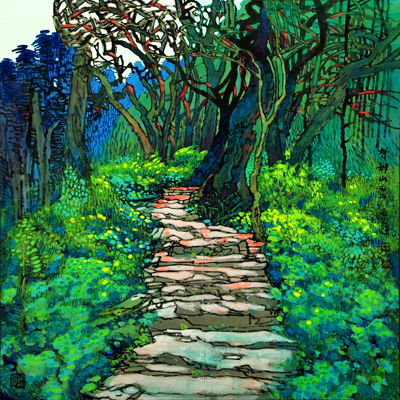 毛光辉国画作品欣赏四