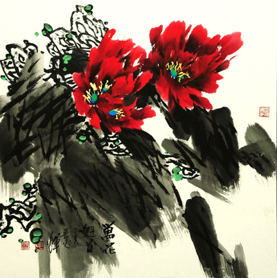 毛光辉国画作品欣赏四