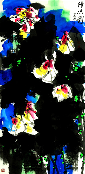 毛光辉国画作品欣赏二