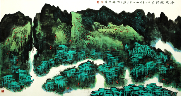 毛光辉国画作品欣赏二