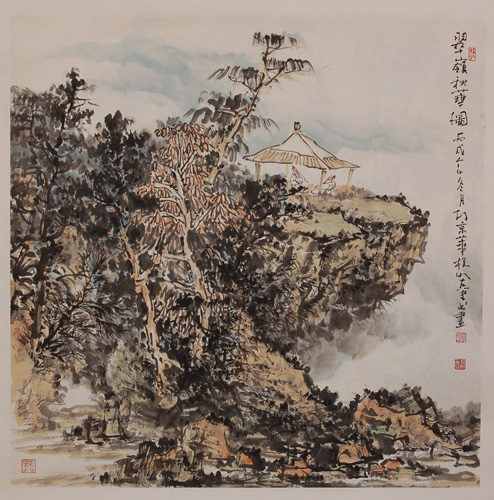 程茗国画作品欣赏
