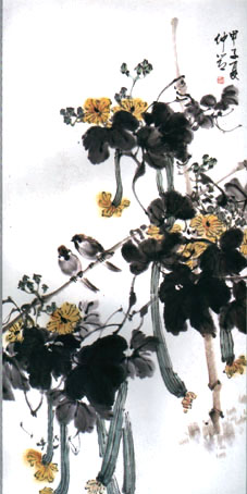邵仲节国画欣赏