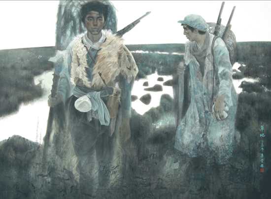 李青稞国画作品欣赏