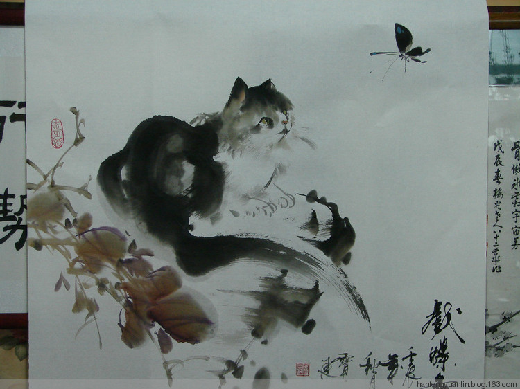 霍宝廷国画花鸟作品