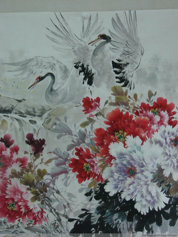 霍宝廷国画花鸟作品