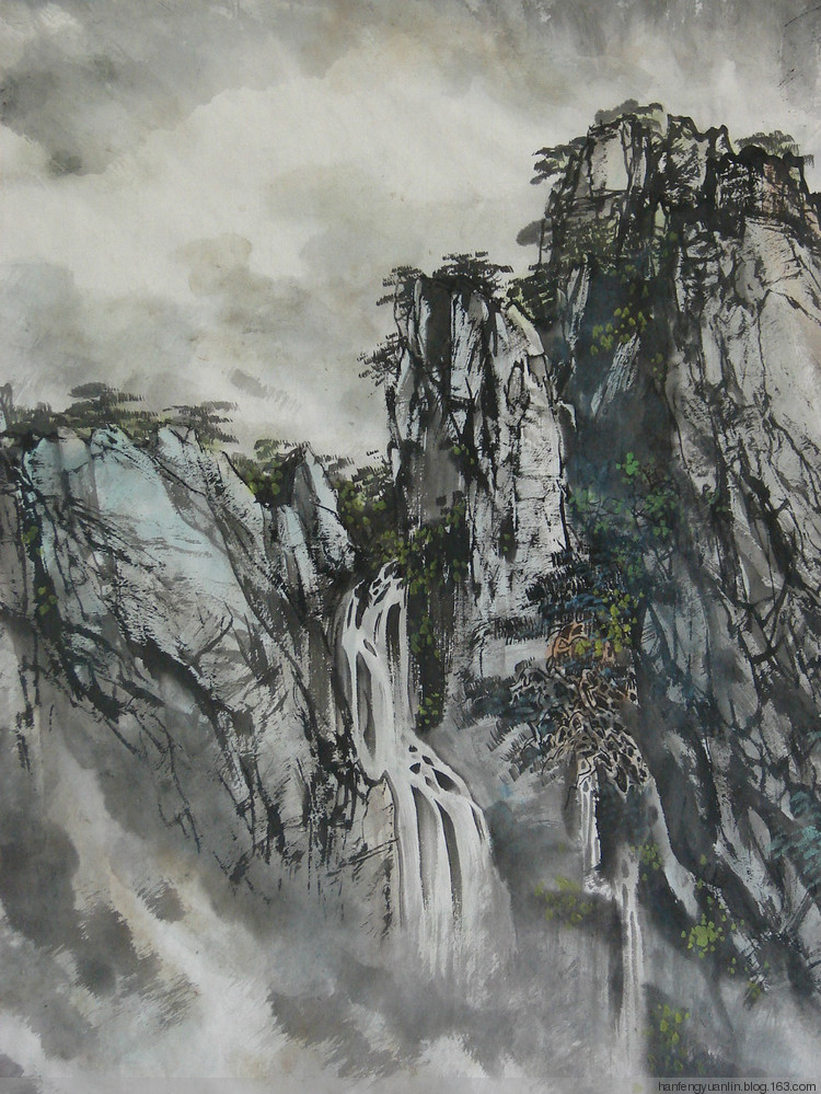 霍宝廷国画花鸟作品