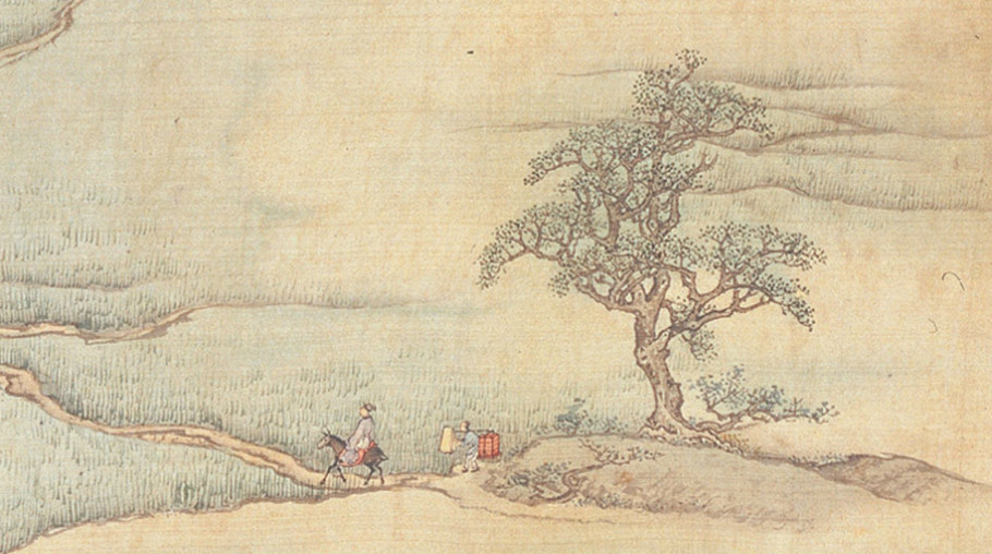 袁江国画山水:东园图卷