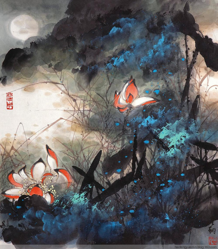 施云翔国画山水作品