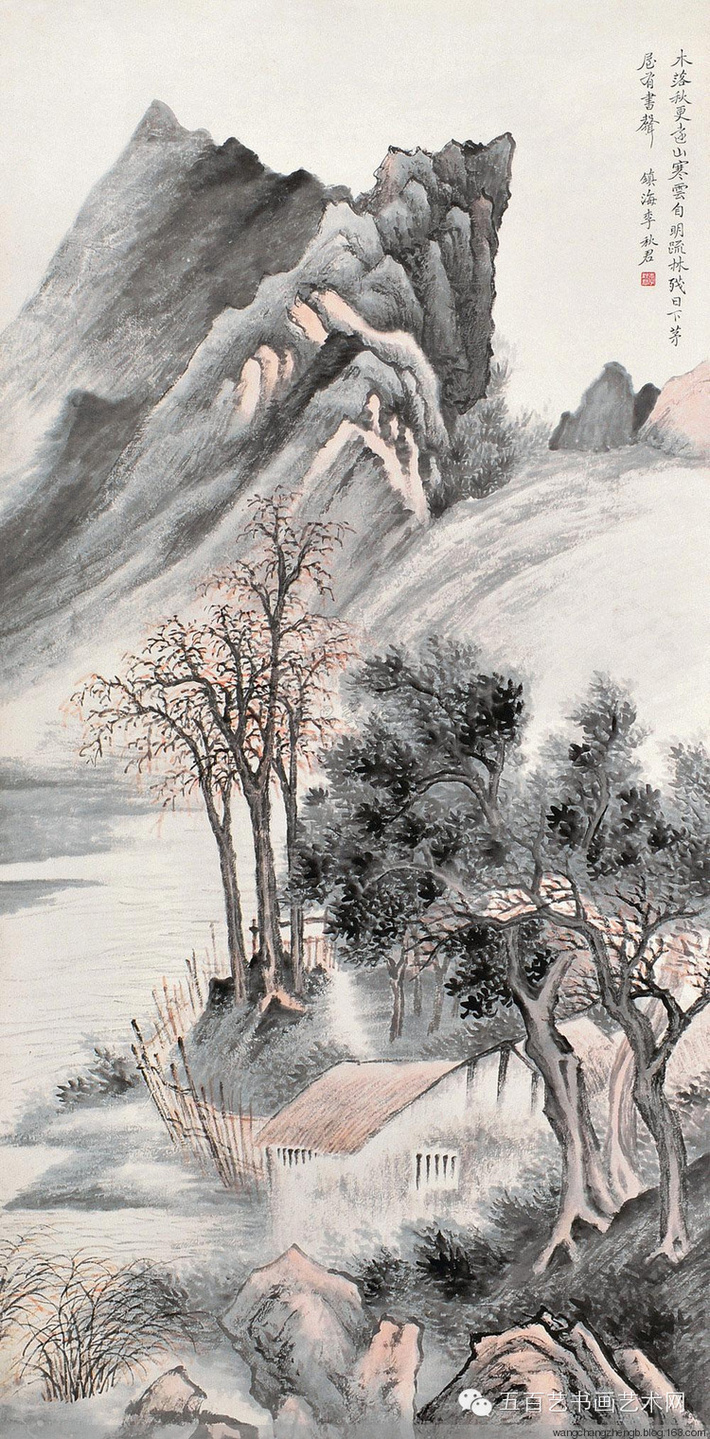 李秋君国画山水作品