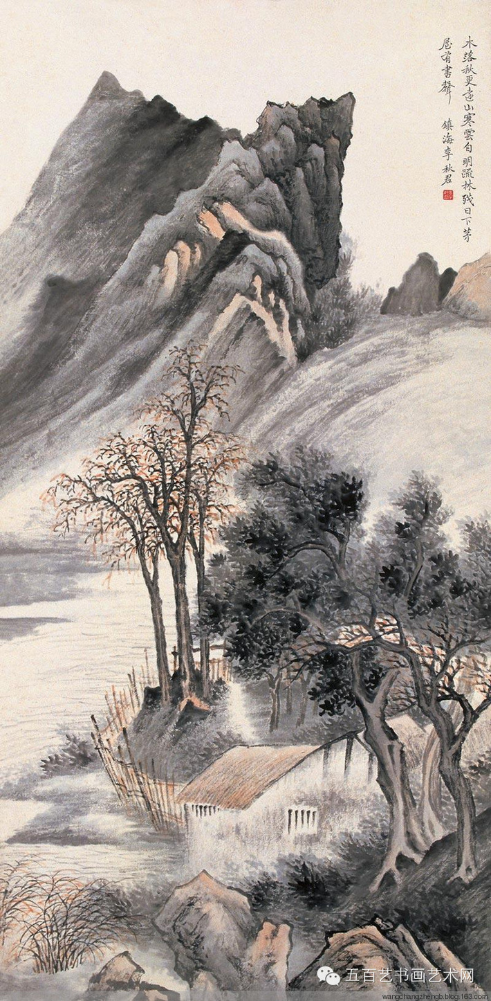 李秋君国画山水作品