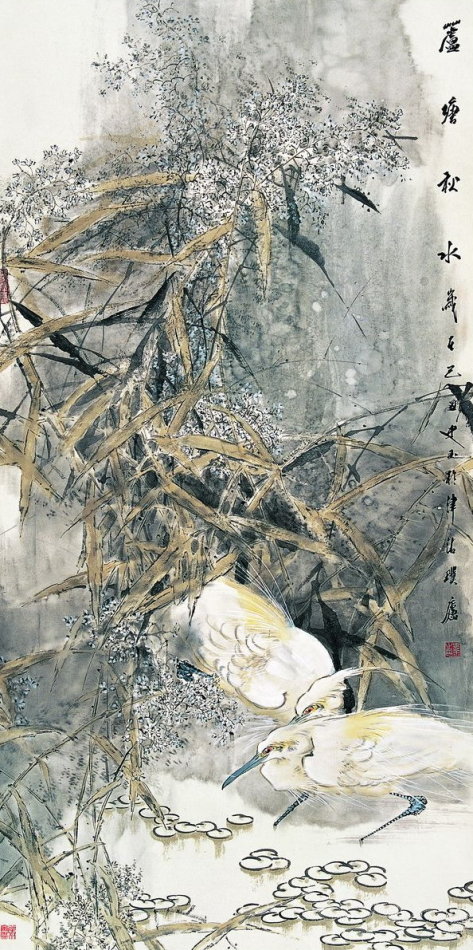 史玉国画花鸟作品