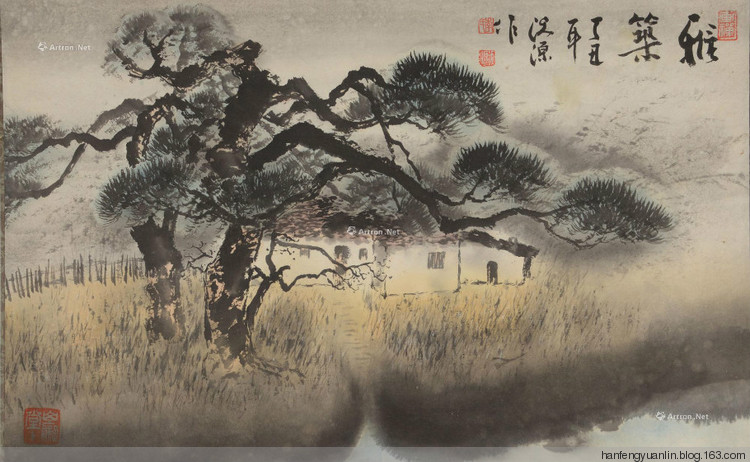 李沃源国画山水作品
