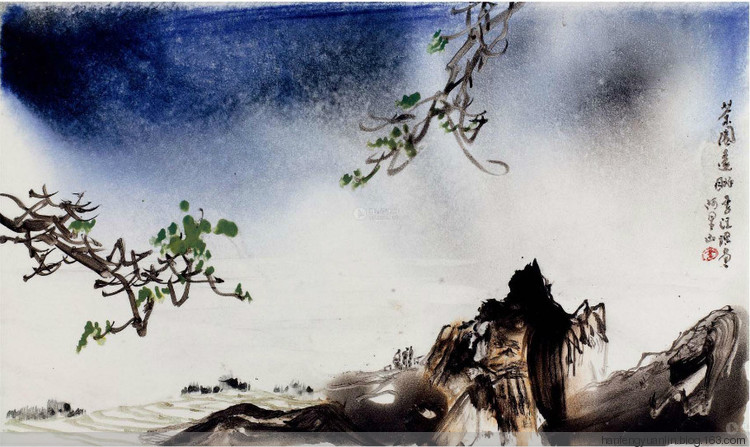 李沃源国画山水作品