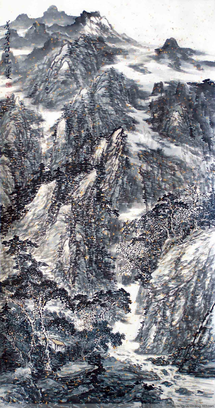 梁宗文国画花鸟作品