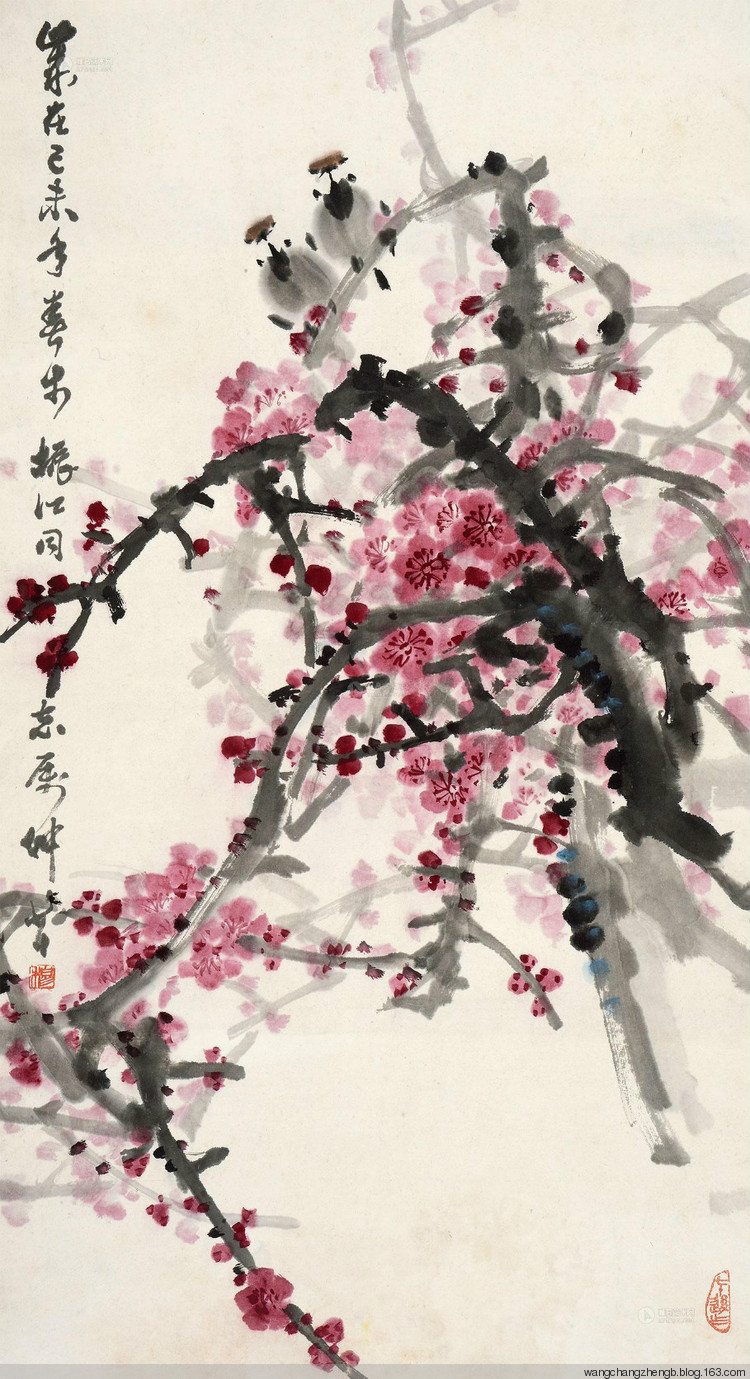 穆仲芹国画花鸟作品