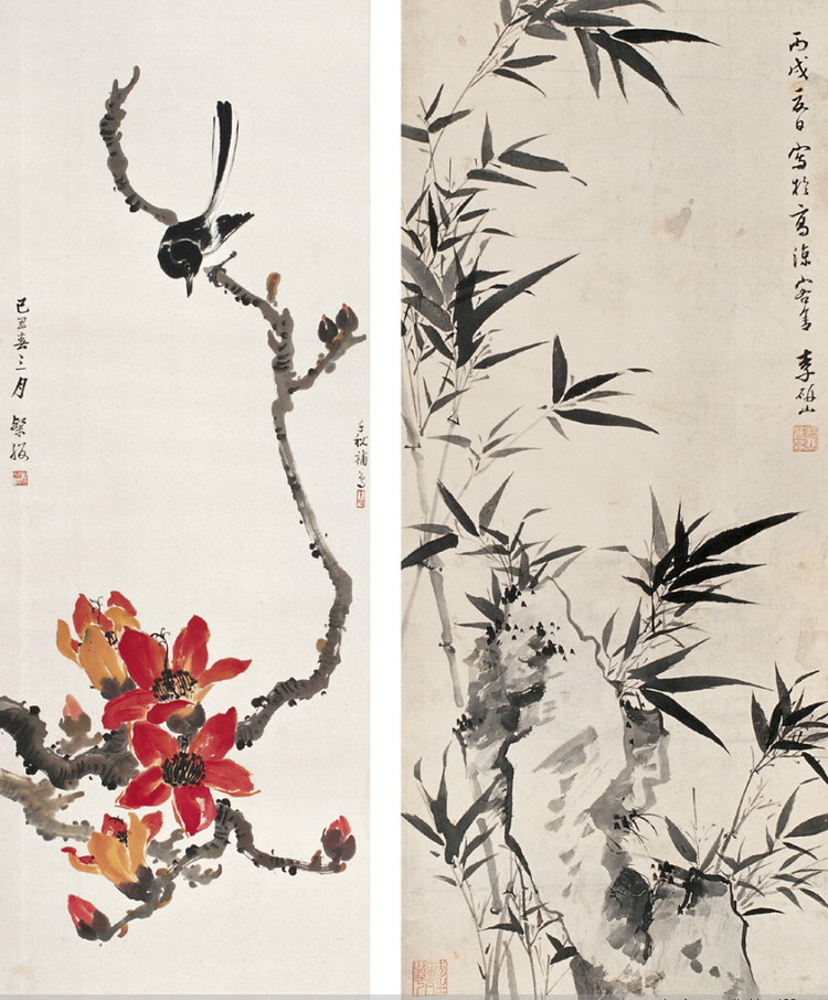周千秋国画动物作品