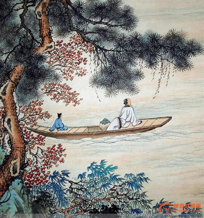 季观之国画山水作品