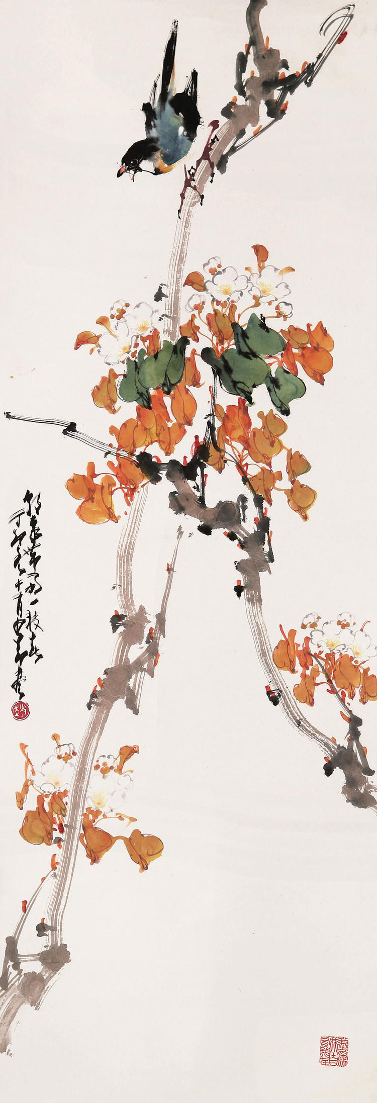 赵少昂国画作品