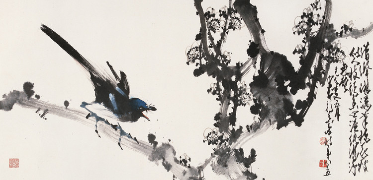 赵少昂国画作品