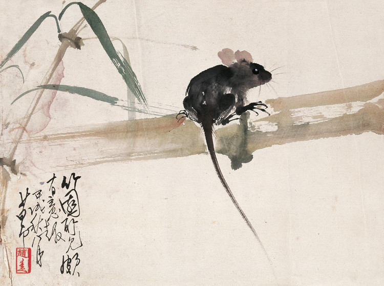 赵少昂国画作品