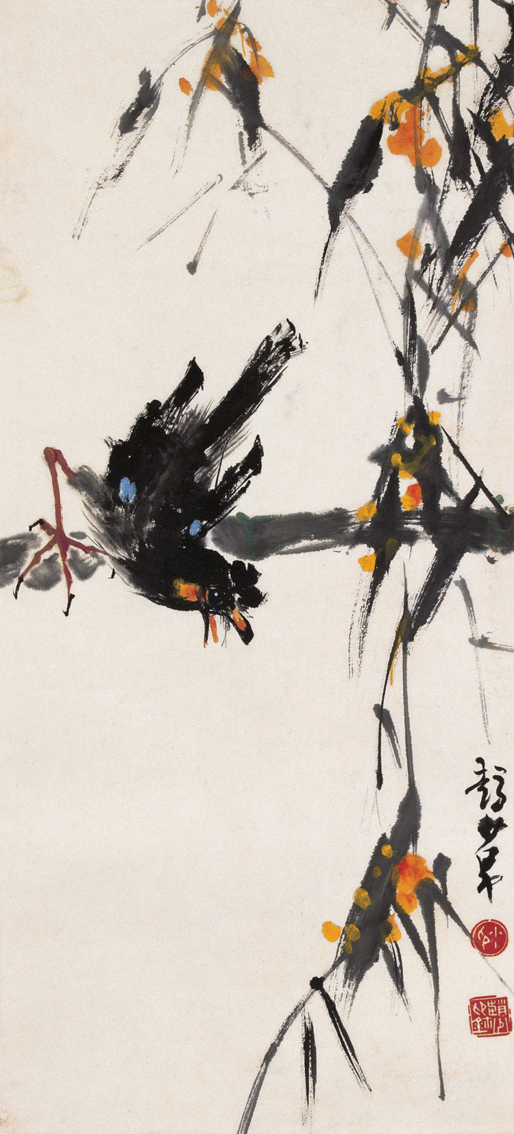 赵少昂国画作品