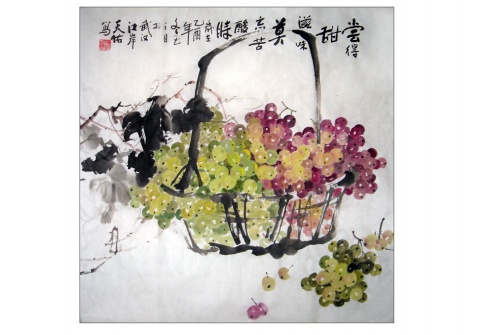 王天佑国画梅花作品