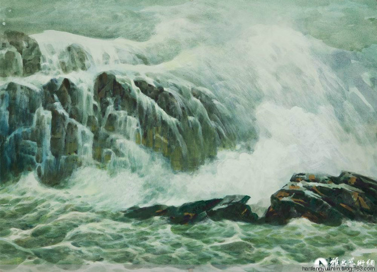 宋明远国画山水作品（一）