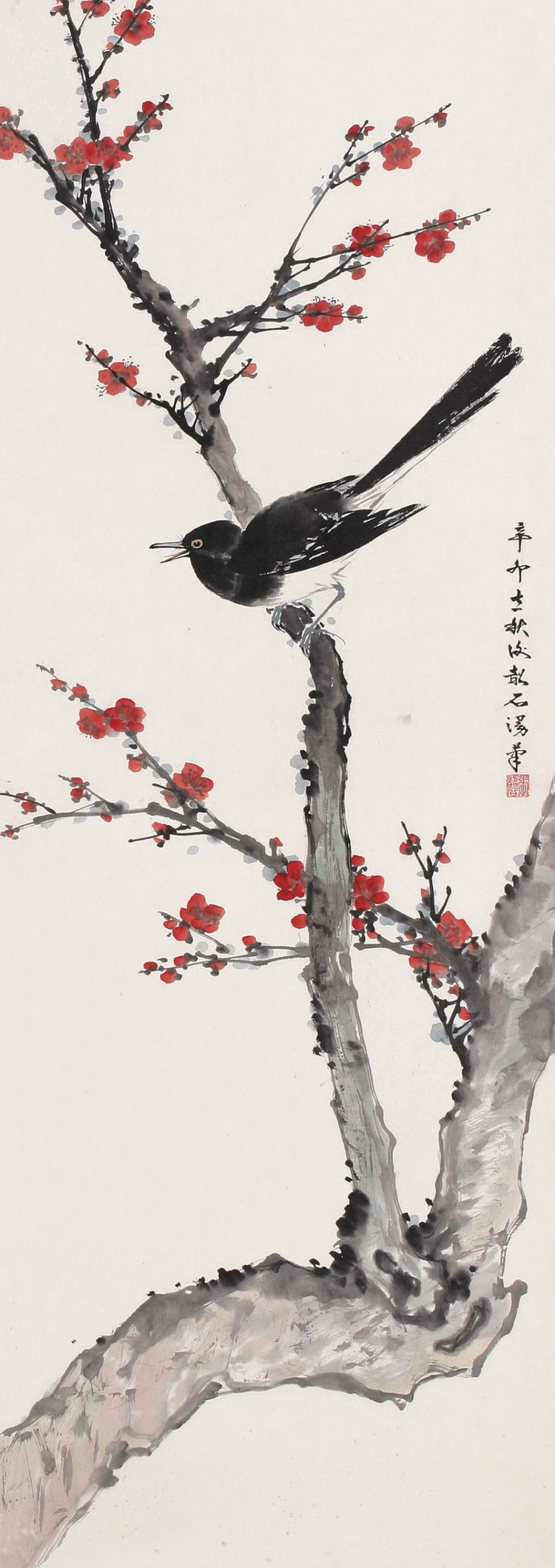 张韶石国画花鸟作品