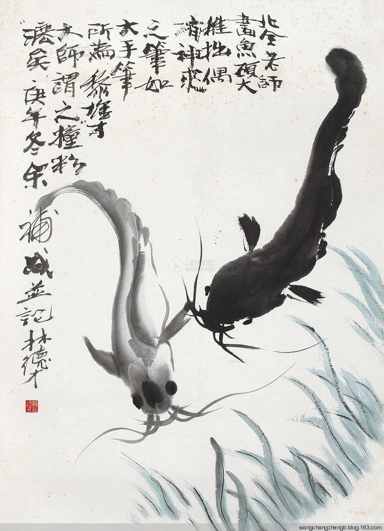 林德才国画花鸟作品